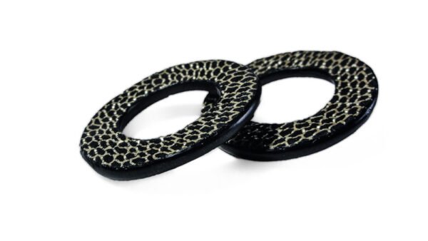 Serpent doré .Cuir – Image 2