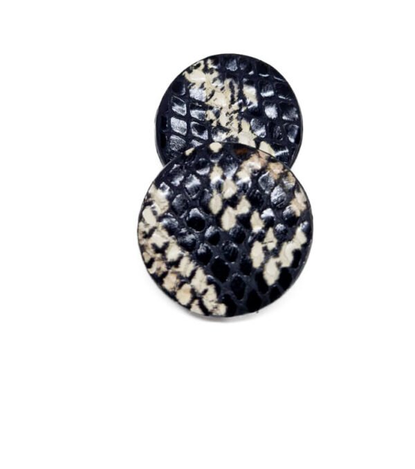 Snake-Cuir noir