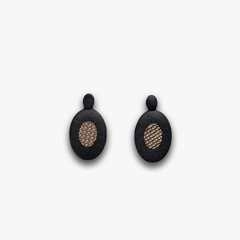 Boucles d’oreilles  Cuir Nova Cameo